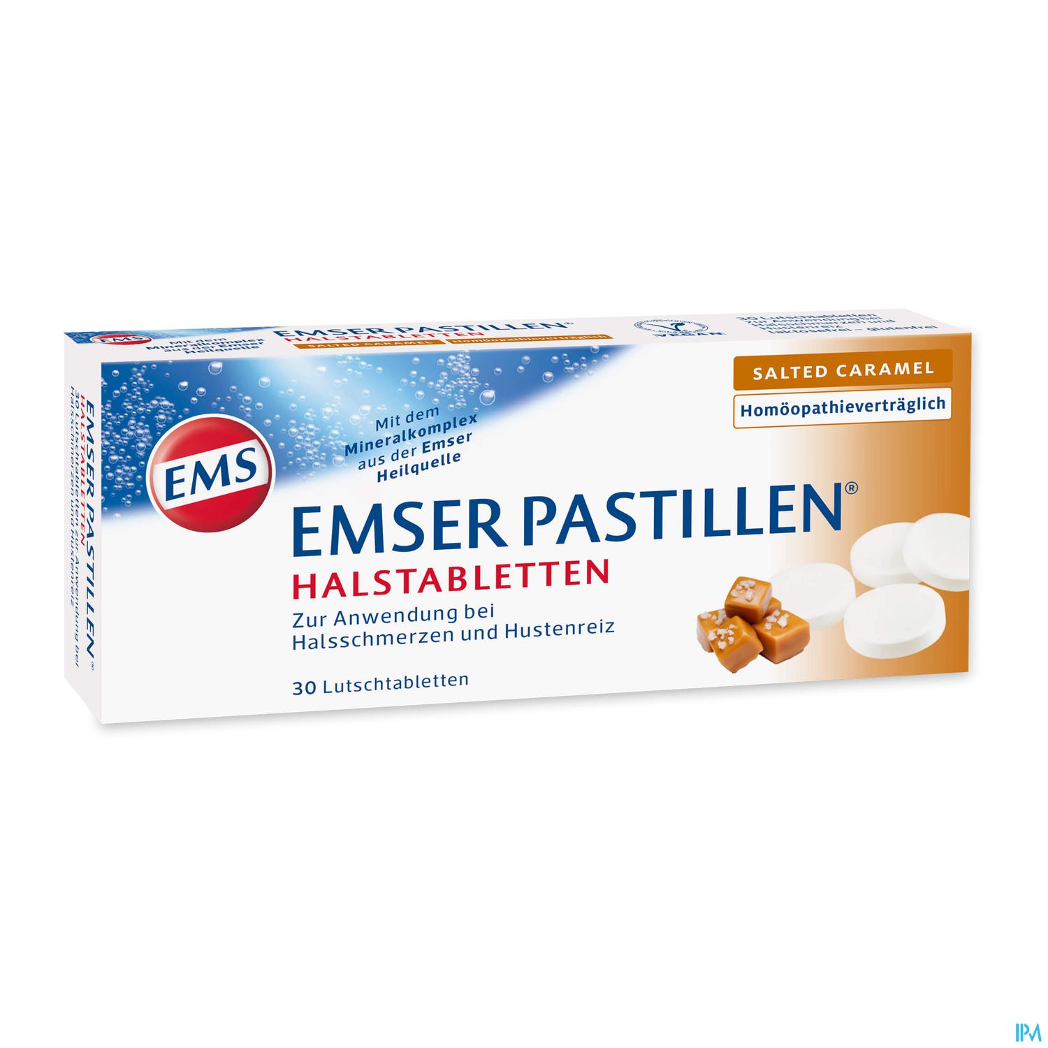Emser Pastillen Salted Caramel 30st