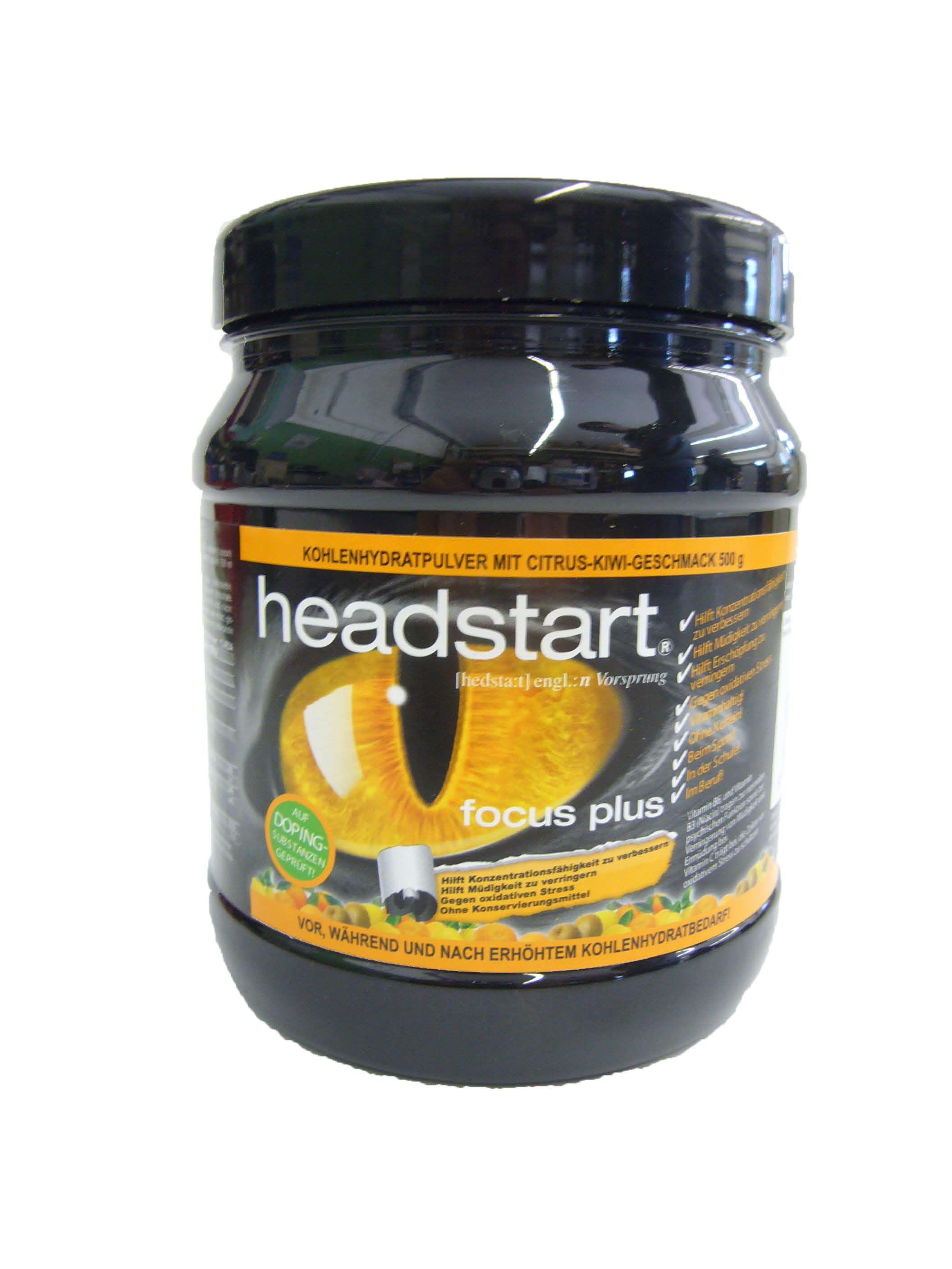 headstart focus plus Getränkepulver Citrus/Kiwi