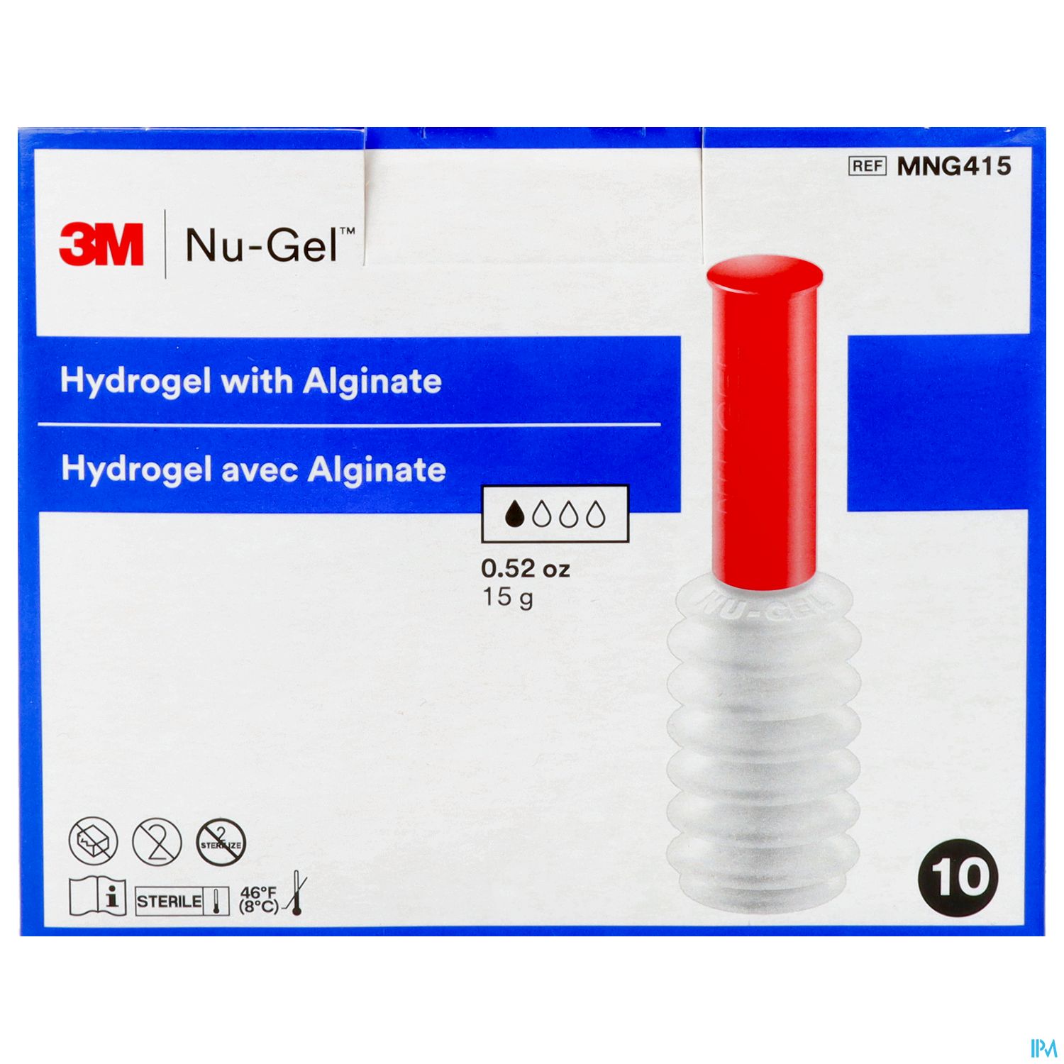 Nu-gel Interaktives Hydrogel M.alginat Mng415 15g 10st
