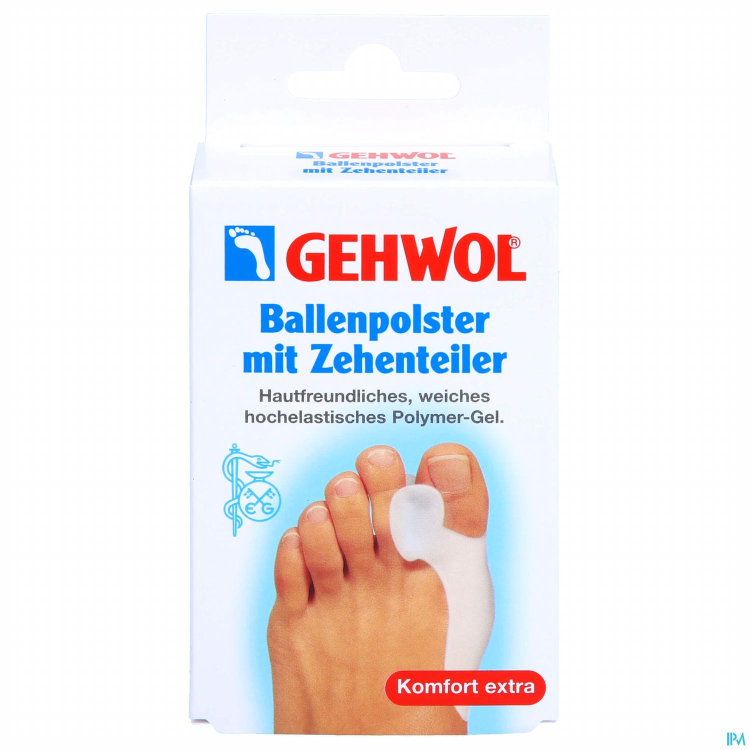 Gehwol Ballenpolster +zehenteiler Nr.64337 1st