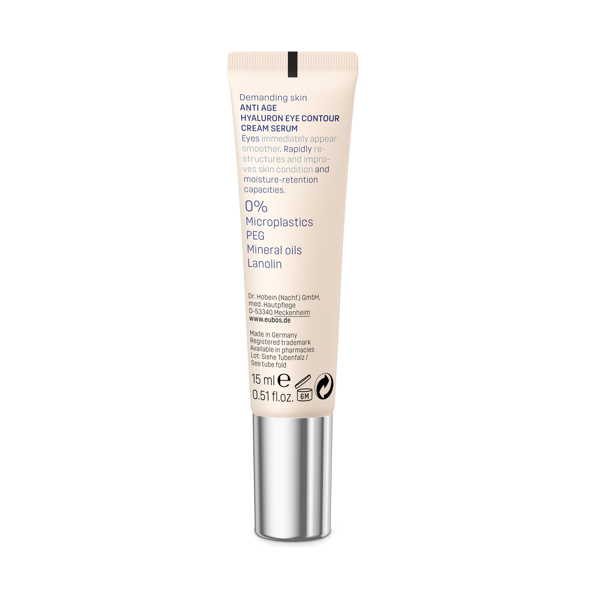 Eubos Anti Age Hyaluron Augen Kontur Serum 15ml