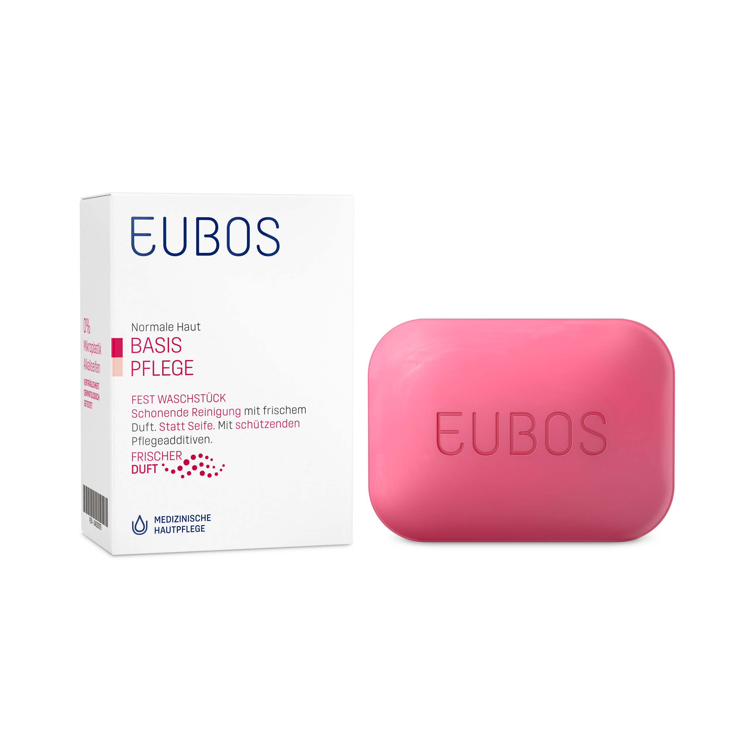 Eubos Waschstück rot 125g