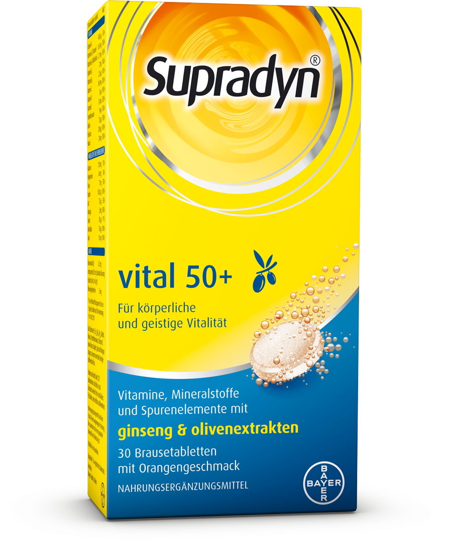 Supradyn® vital 50+ - Brausetabletten
