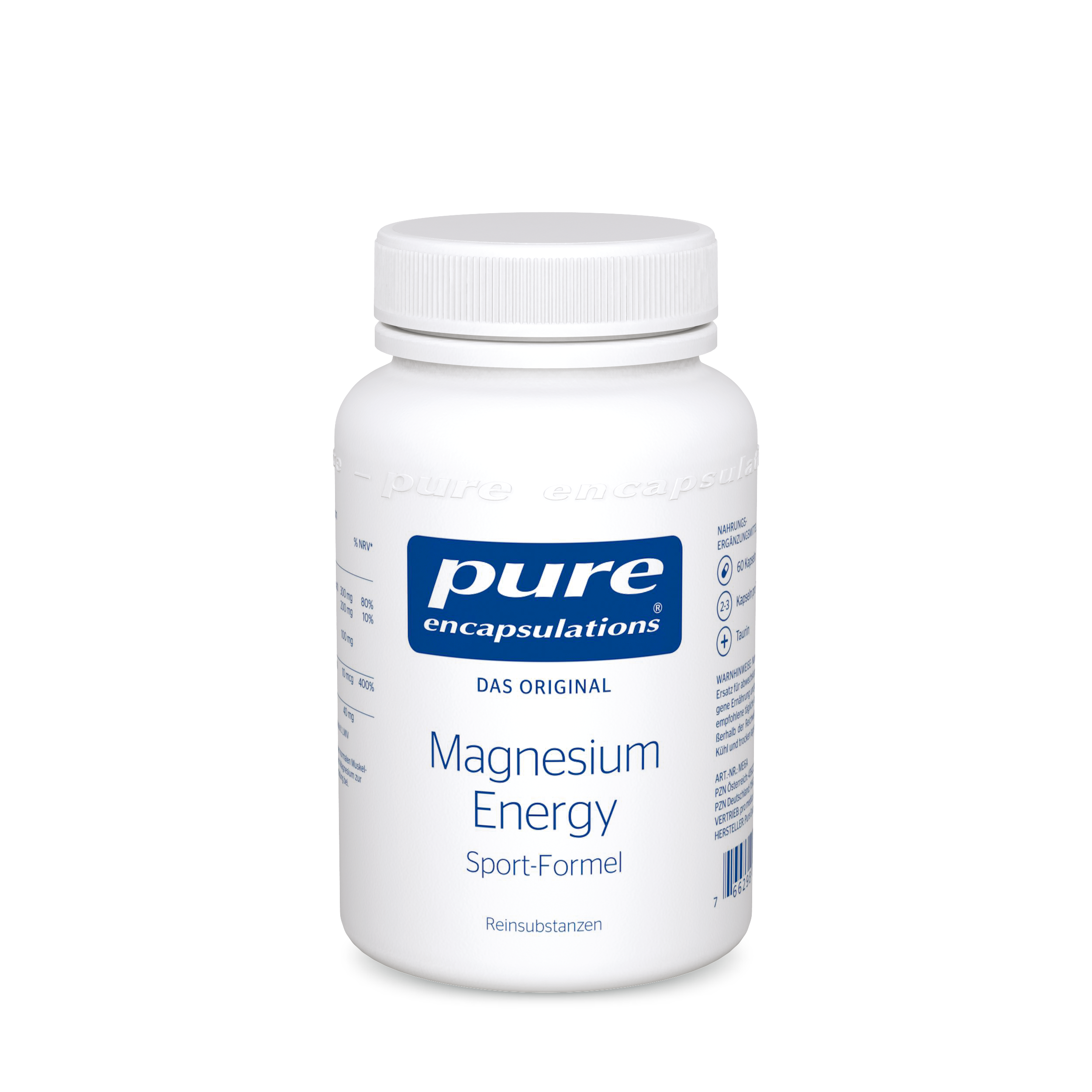 Pure Encapsulations Magnesium Energy Sport-Formel