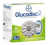 Bayers Glucodisc 2 Teststreifen 5x10 Stück