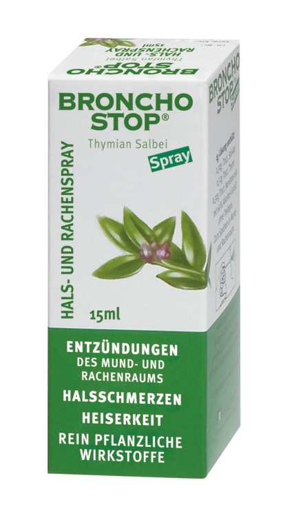 Bronchostop Thymain Salbei Hals- und Rachenspray