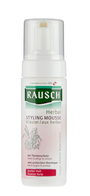 Rausch Herbal Styling Mousse starker Halt non Aerosol