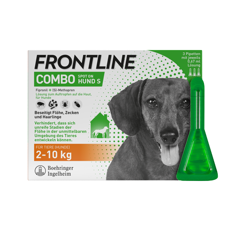 Frontline Combo Spot on für kleine Hunde 2-10kg