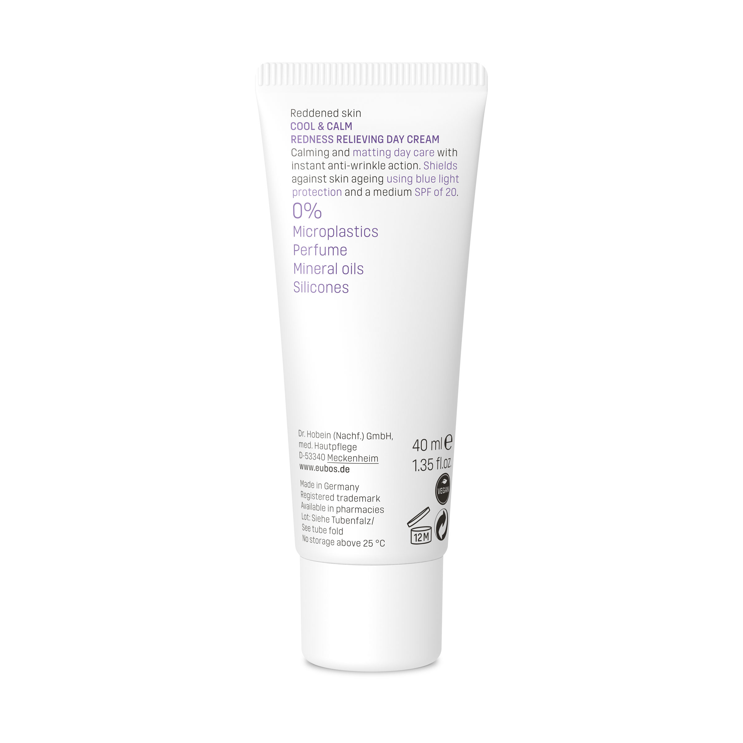 Eubos Kühl und Klar Tagescreme LSF 20