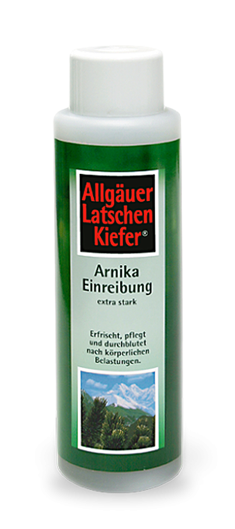 Arnika Einreibung Allgäuer Latschenkiefer extra stark 100ml Pump