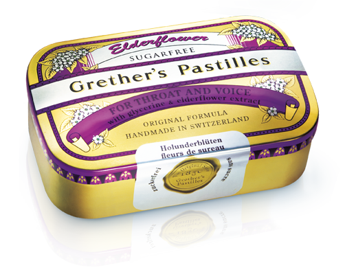 Grether's Pastilles Elderflower Zuckerfrei