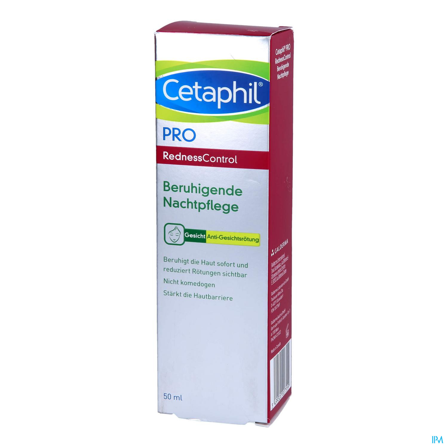 Cetaphil Pro RednessControl beruhigende Nachtpflege 50 ml