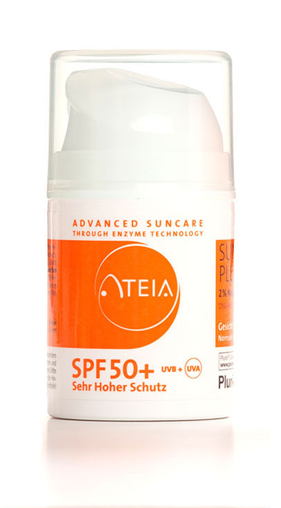 ATEIA® SPF 50+ SUNPROTECT PLUS REPAIR, 2% Nopasome® – Gesicht & Körper Lotion , für Normale bis Sens