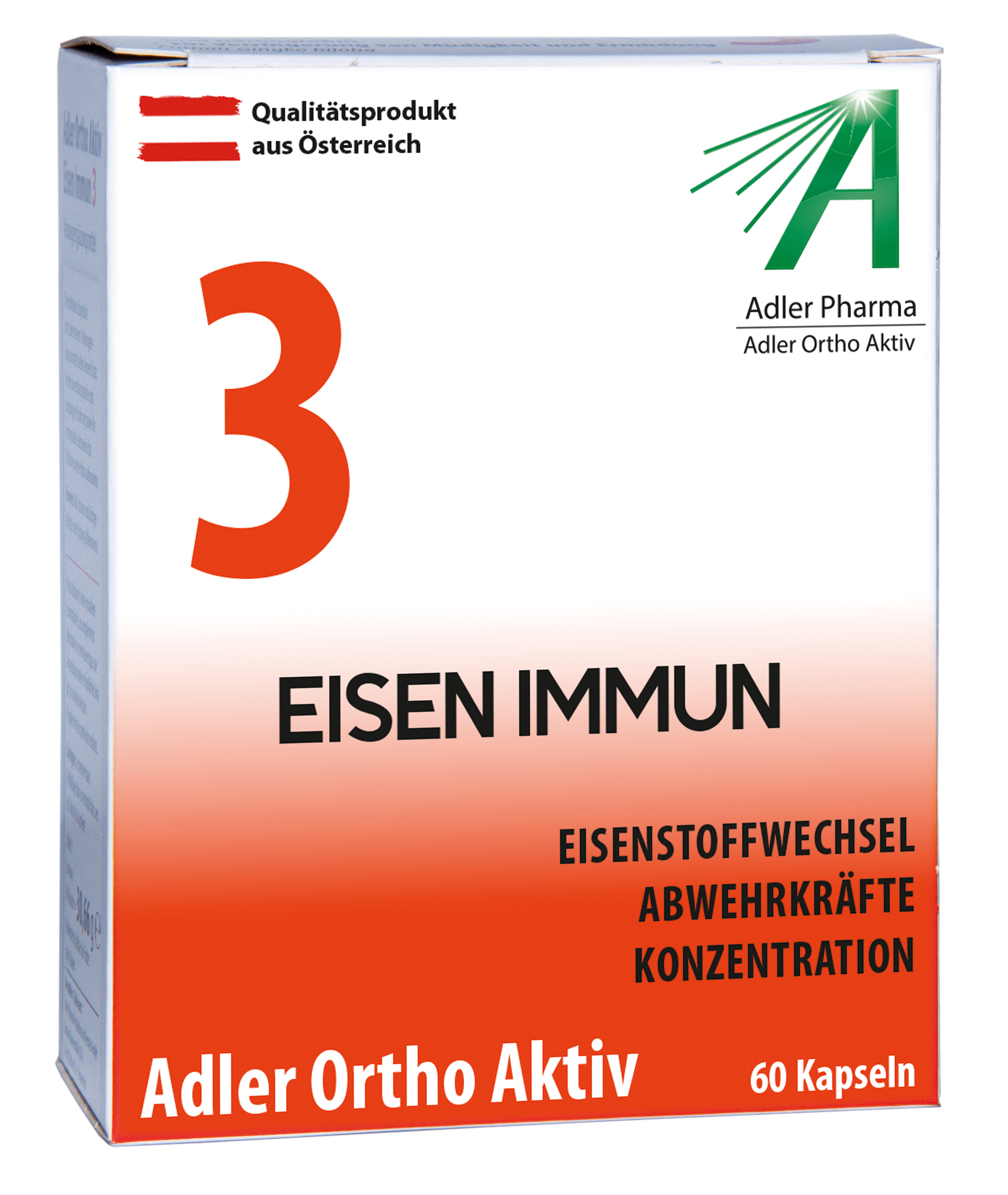 Adler Ortho Aktiv Nr. 3 Kapseln (Ernährungsphysiologische Ergänzung zu Schüßler Anwendung)