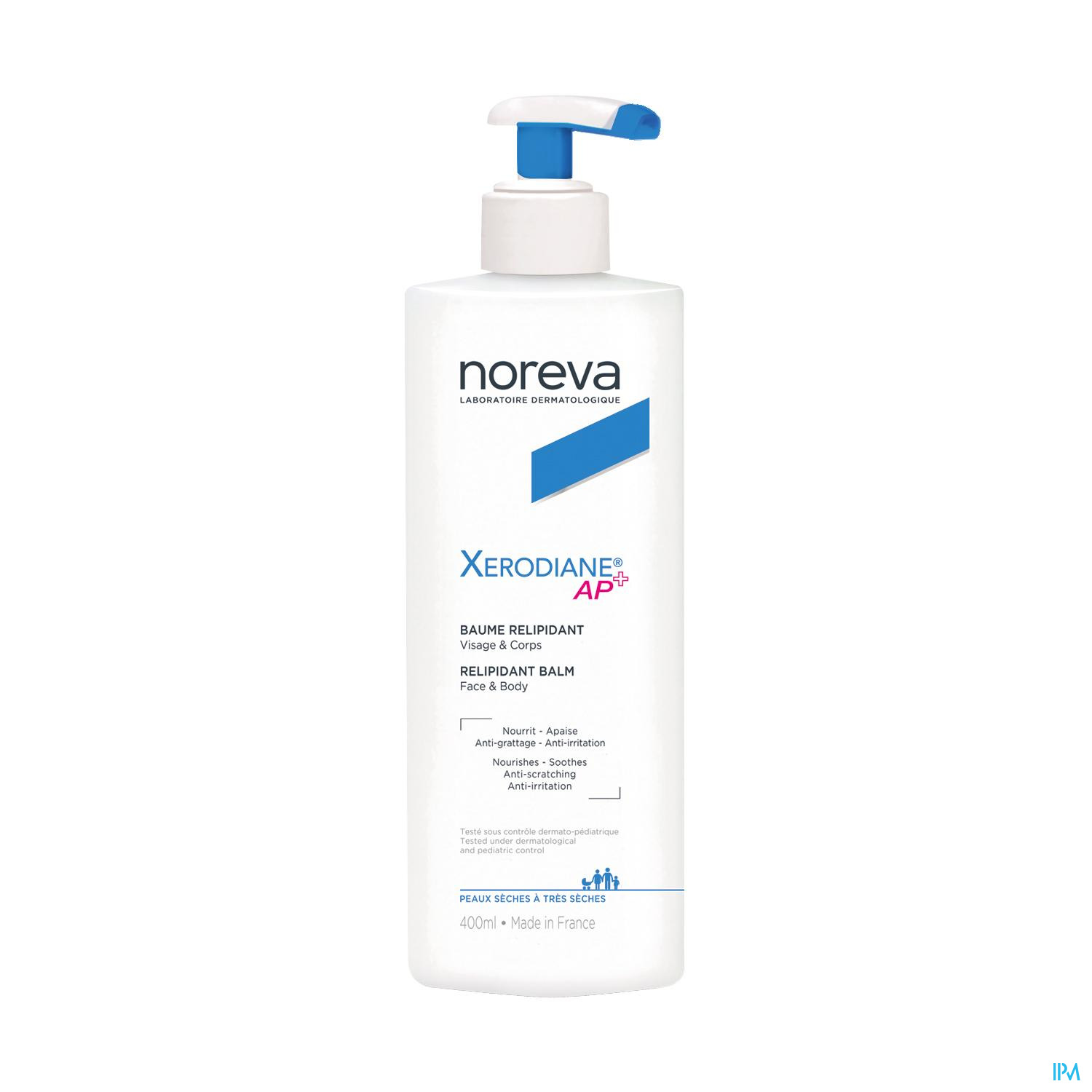 Noreva Xerodiane Ap+ Balsam Pumpdosierer 400ml