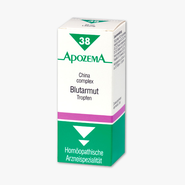 Apozema Blutarmut-Tropfen Nr. 38