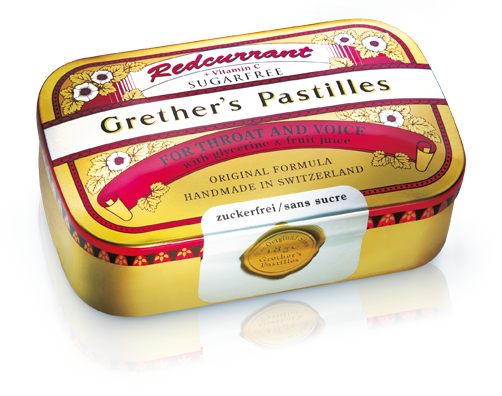 Grether's Pastilles Redcurrant Zuckerfrei