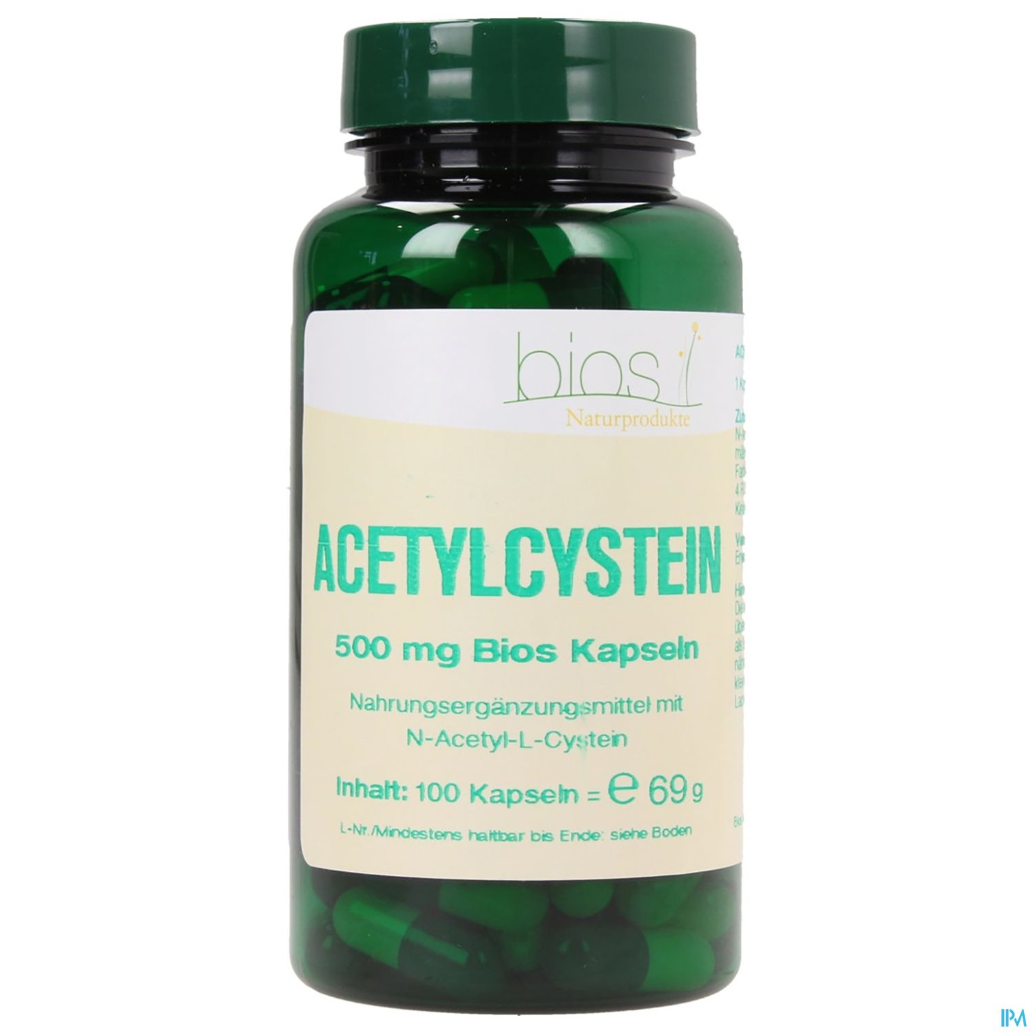 Bios Acetylcystein 500mg 100 Kapseln