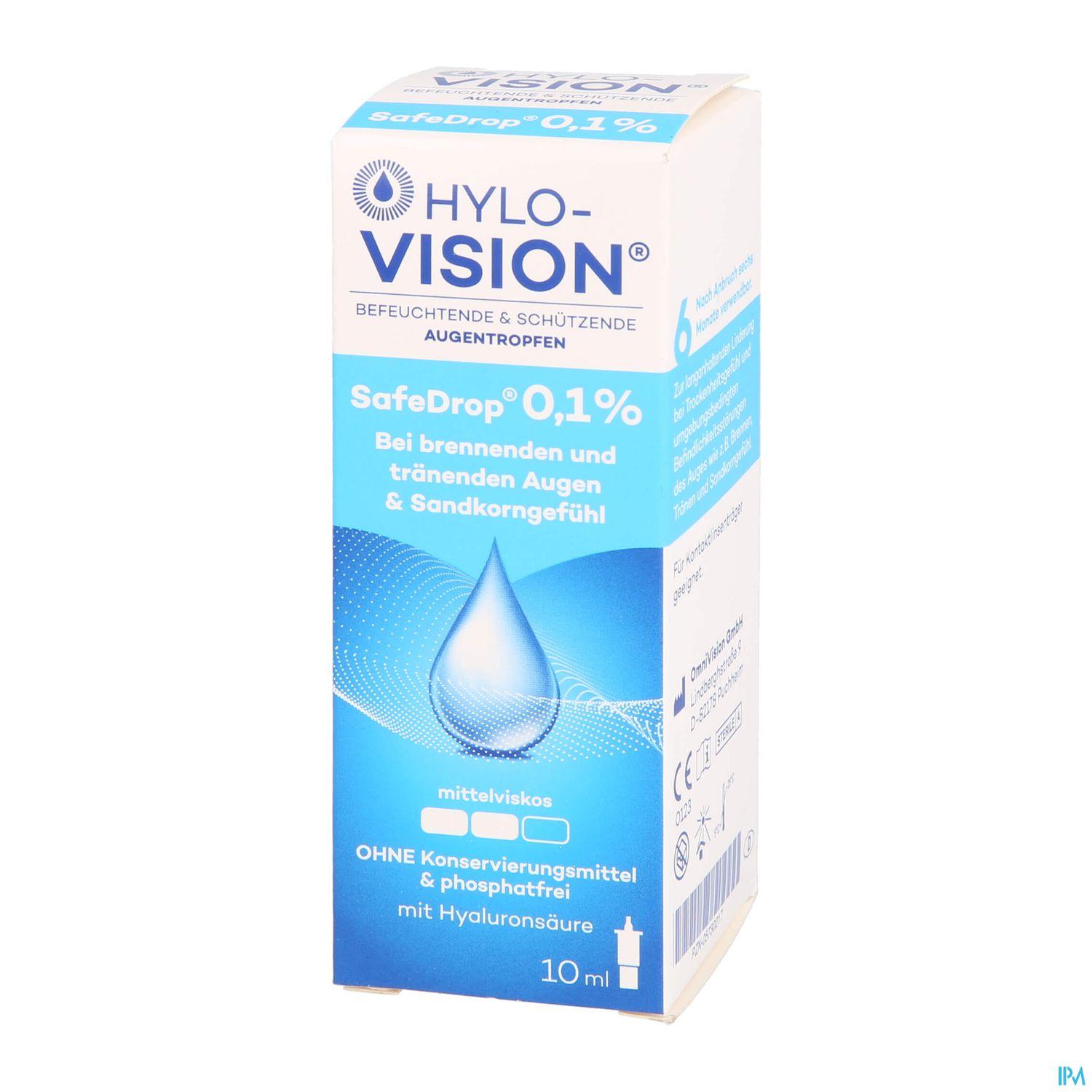 Augentropfen Hylo-vision Safe Drop 0,1% 10ml