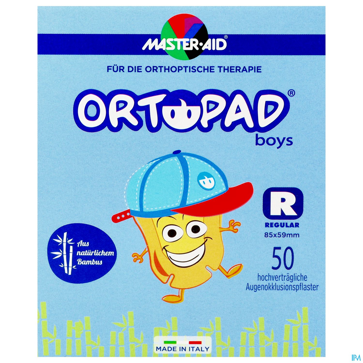 Augenokklusionspflaster Ortopad Regular Boy