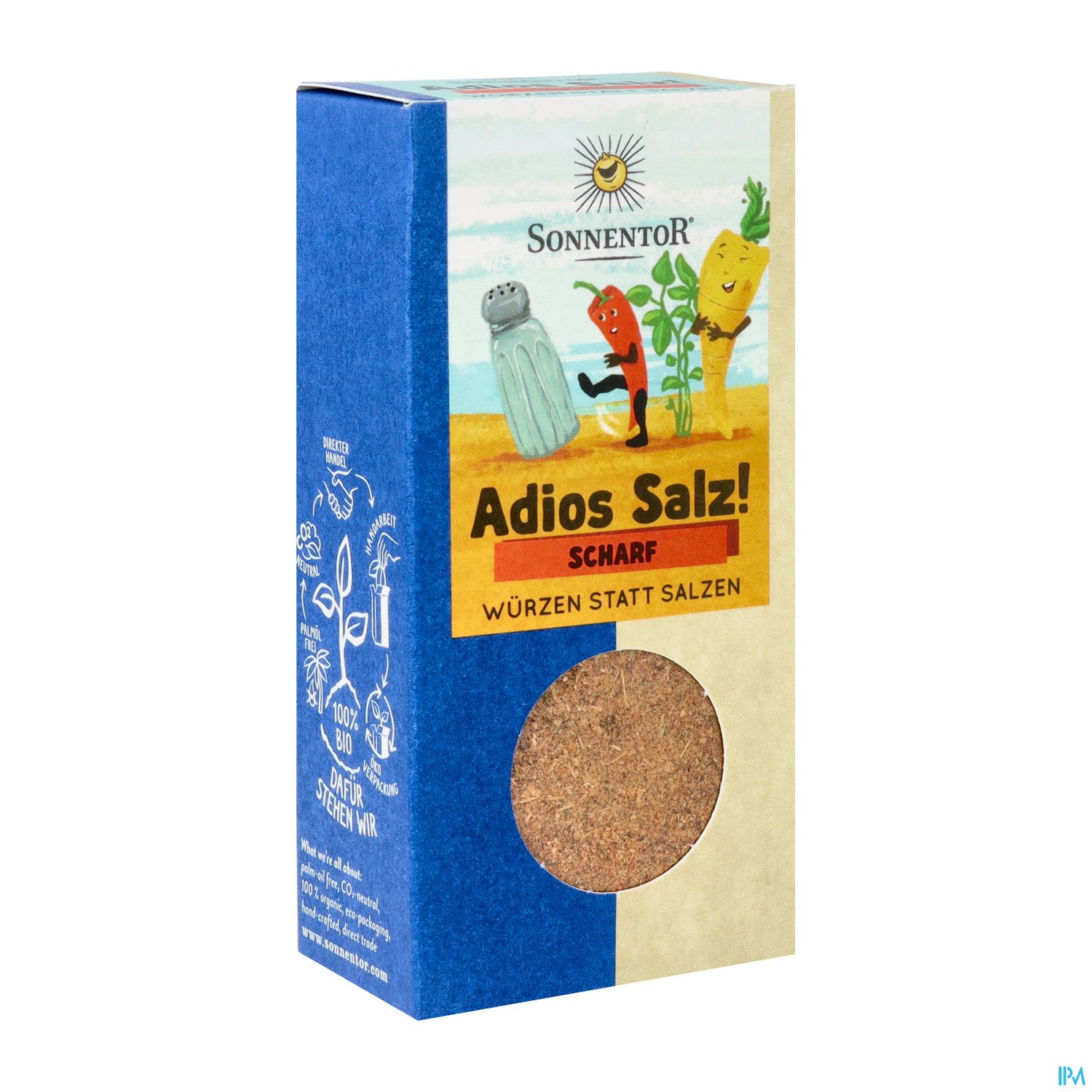 Sonnentor Adios Salz Gemuesewuerze Scharf 00824 50g