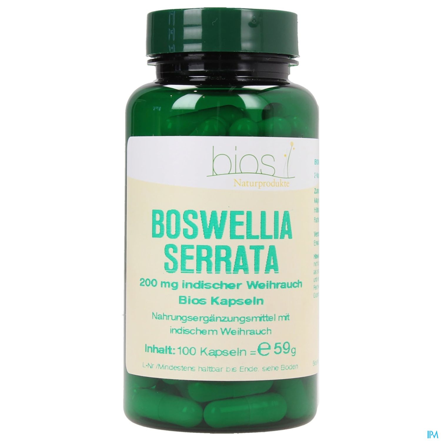 Bios Boswellia Serrata 200mg 100 Kapseln