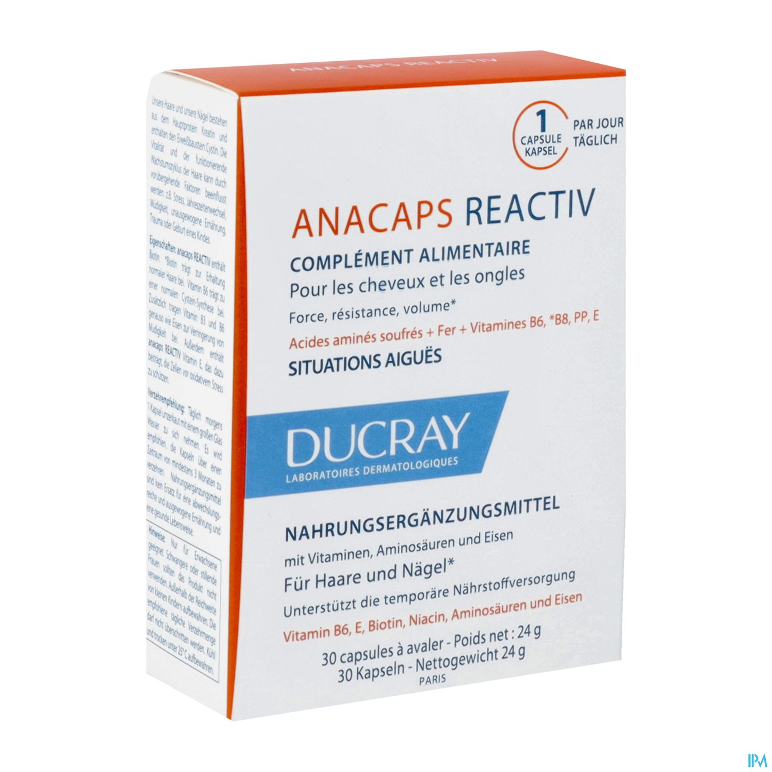 Ducray Anacaps Reactiv Kapseln