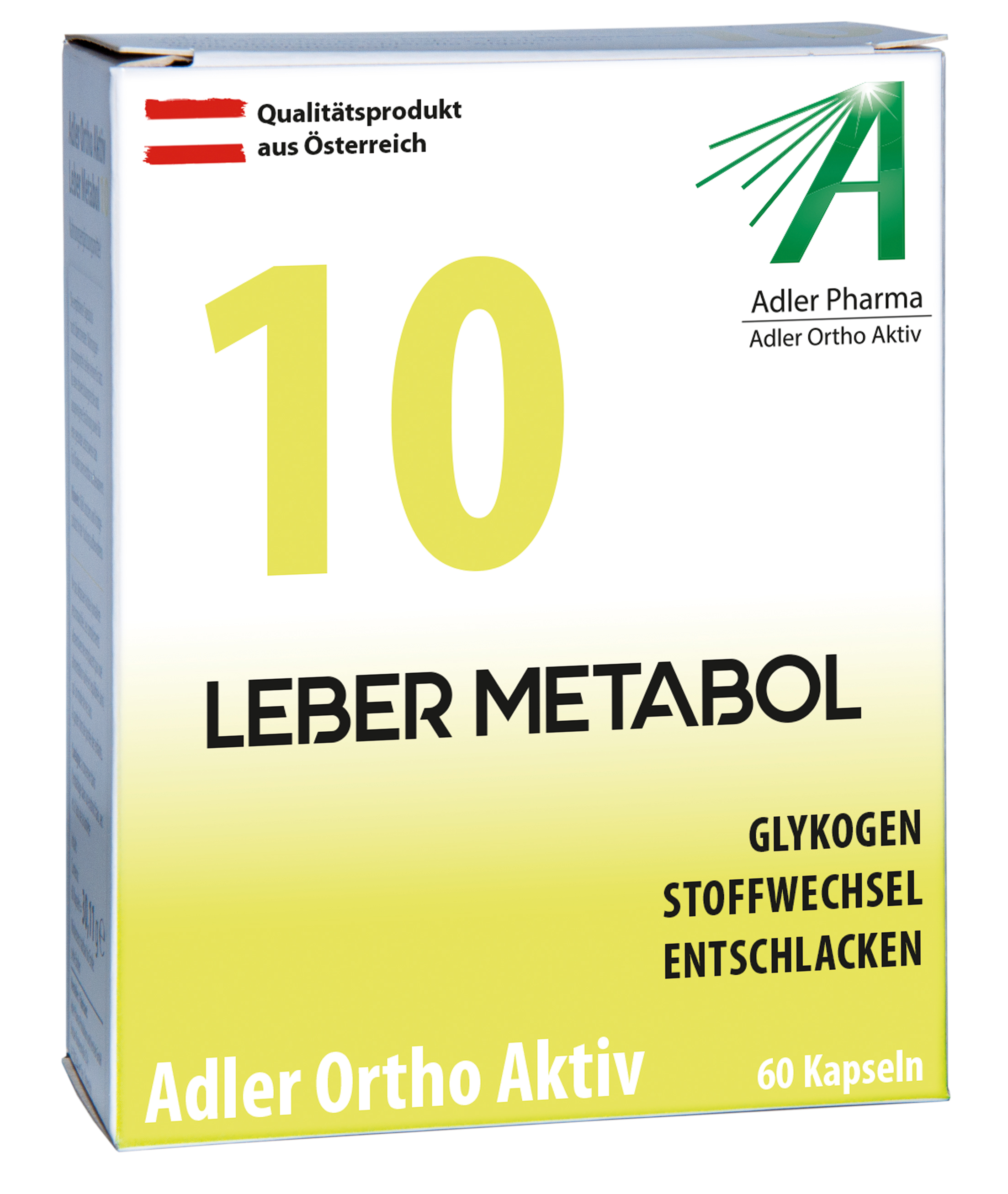 Adler Ortho Aktiv Nr. 10 Kapseln (Ernährungsphysiologische Ergänzung zu Schüßler Anwendung)