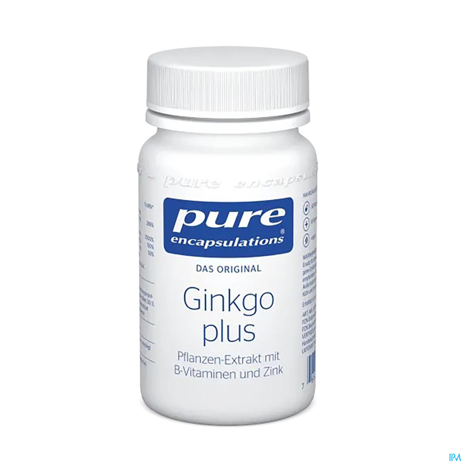 Pure Encapsulations Ginkgo Plus 60 Kapseln