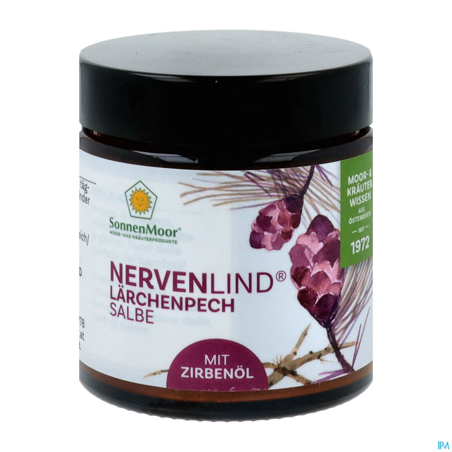 Sonnenmoor Laerchenpechsalbe Nerven Lindernd +zirbenoel 90g