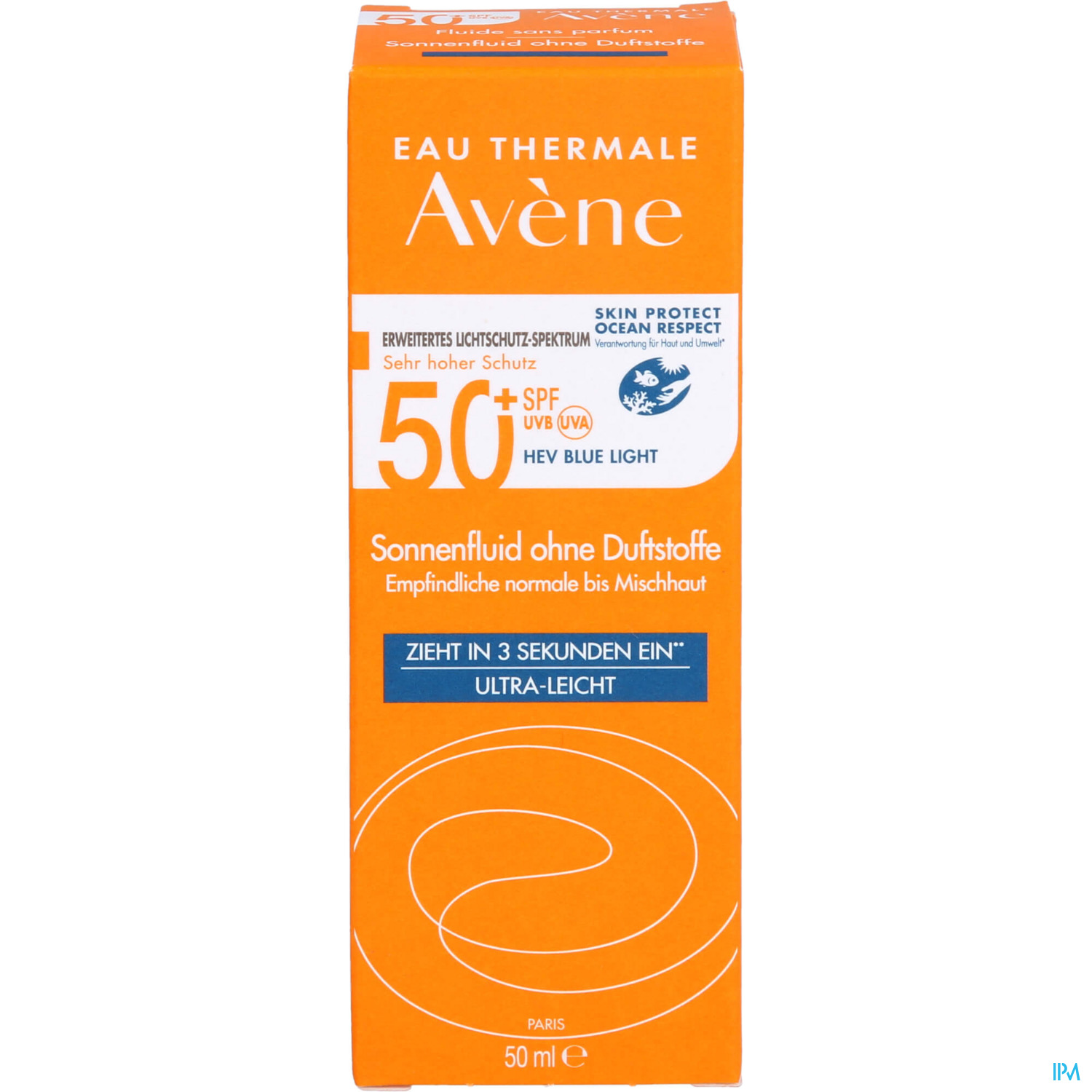Avène Sonnenfluid Spf 50+ Ohne Duftstoffe 50ml