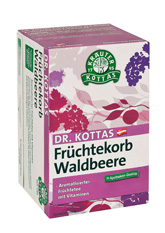 Dr. Kottas Früchtekorb Waldbeere 20 Beutel