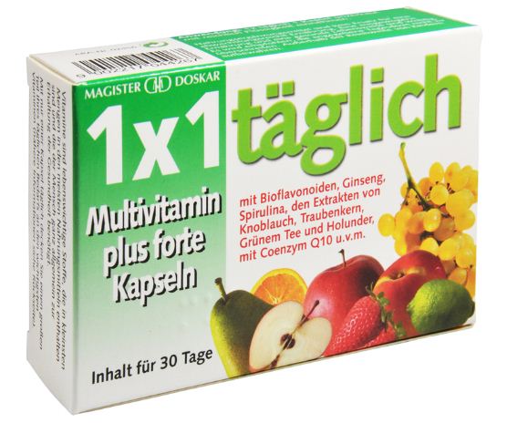Doskar Multivitamin plus Forte 1x1 30 Kapseln