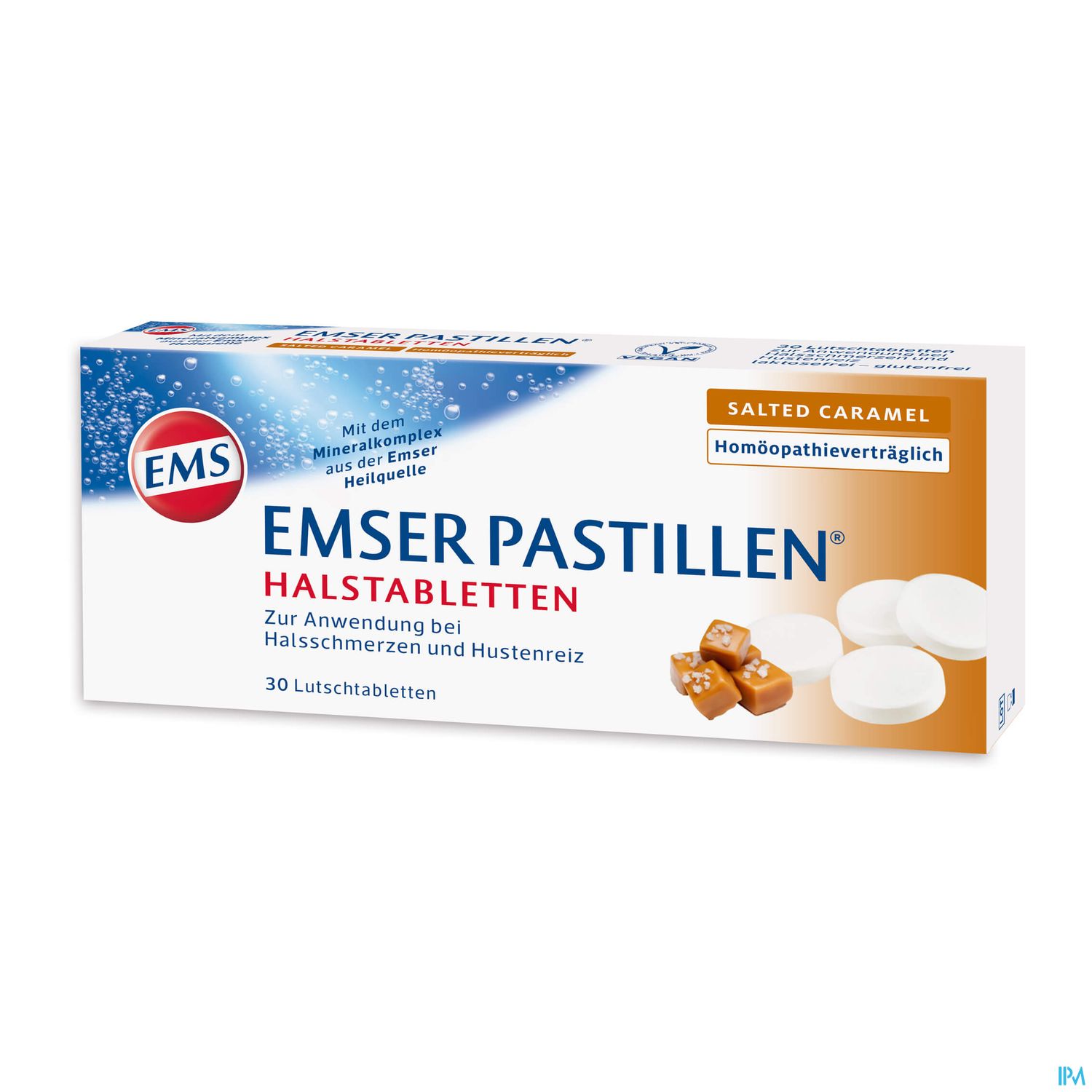 Emser Pastillen Salted Caramel 30st