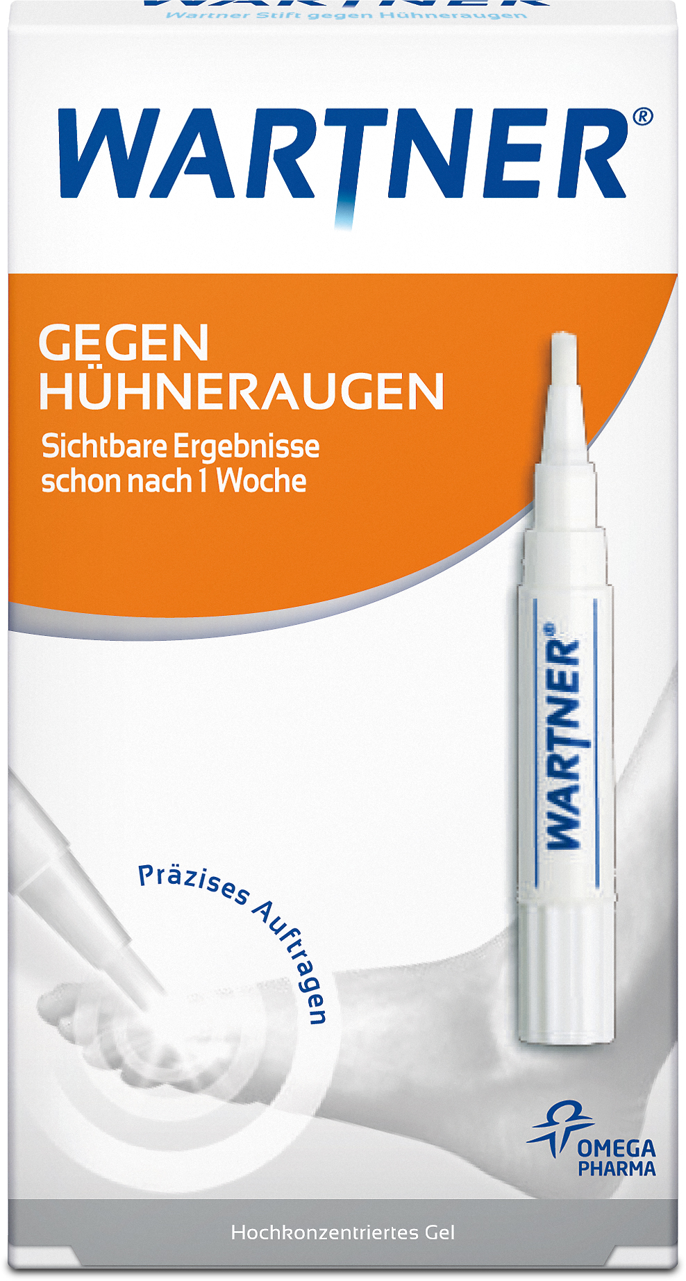 Wartner Stift gegen Hühneraugen