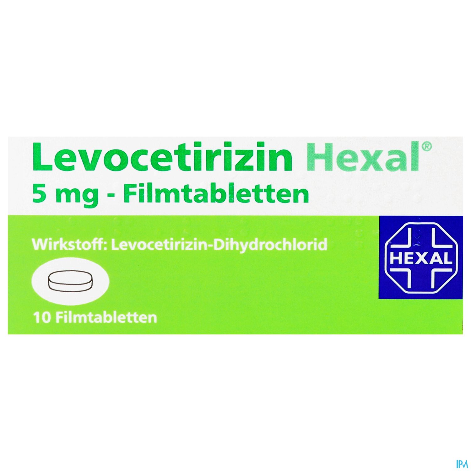LEVOCETIRIZIN HEX FTBL 5MG 10ST