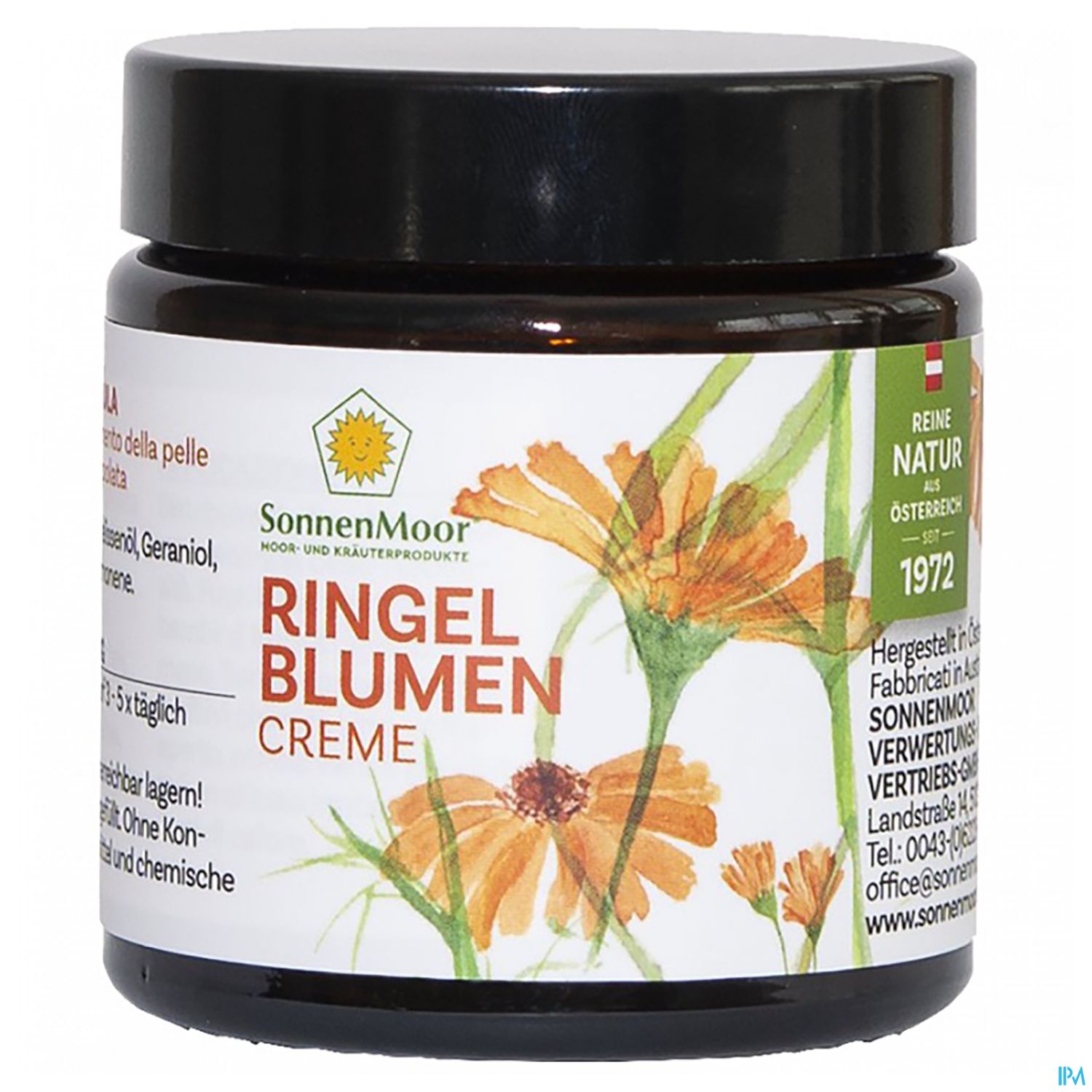 Ringelblumen Creme Sonnenmoor 90g