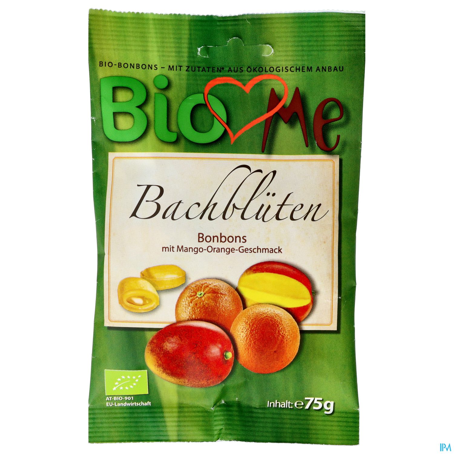 Bachblueten -bio Loves Me Bonbons Mango-orange 75g