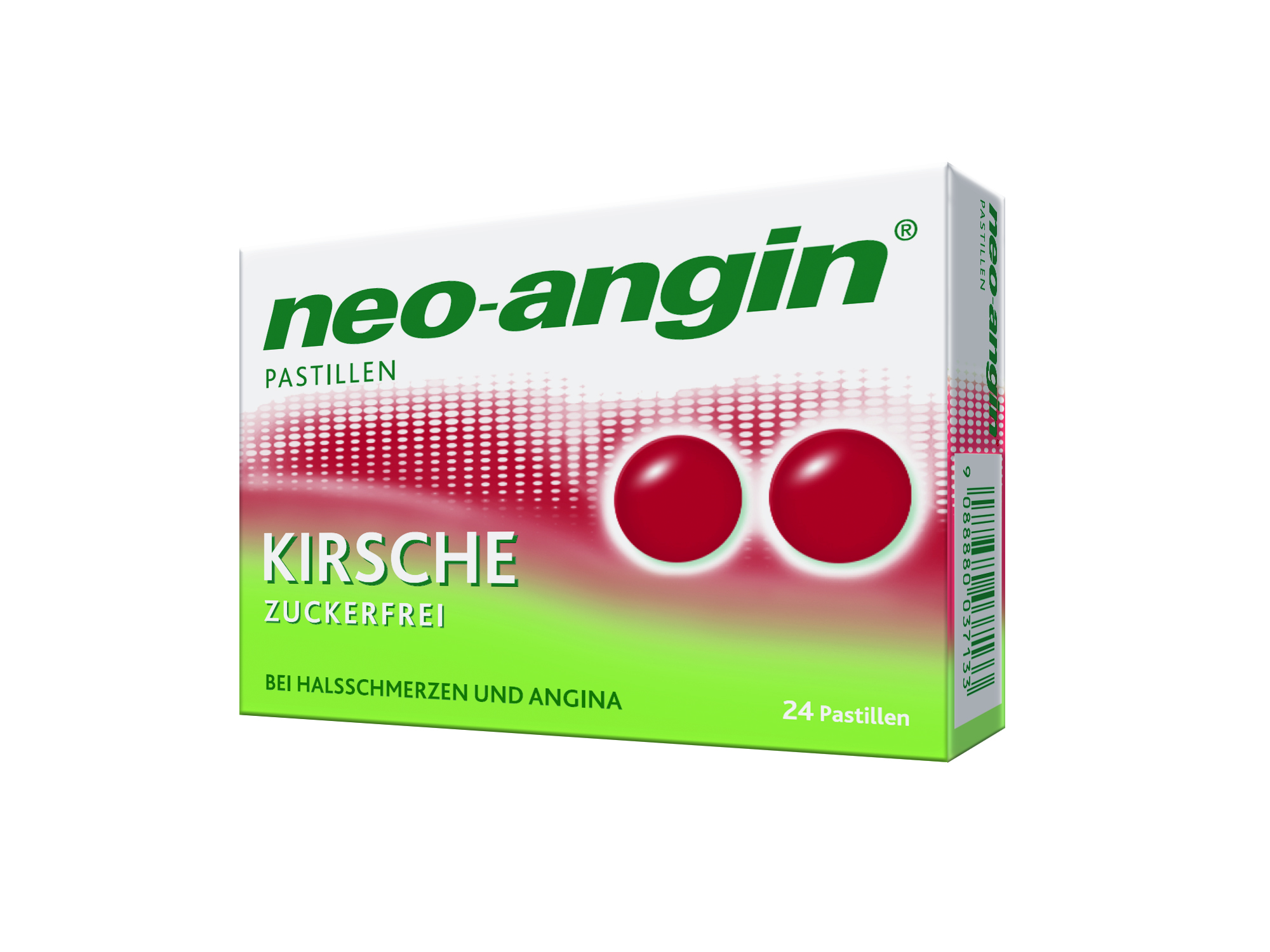 Neo-Angin Pastillen Zuckerfrei Kirschgeschmack