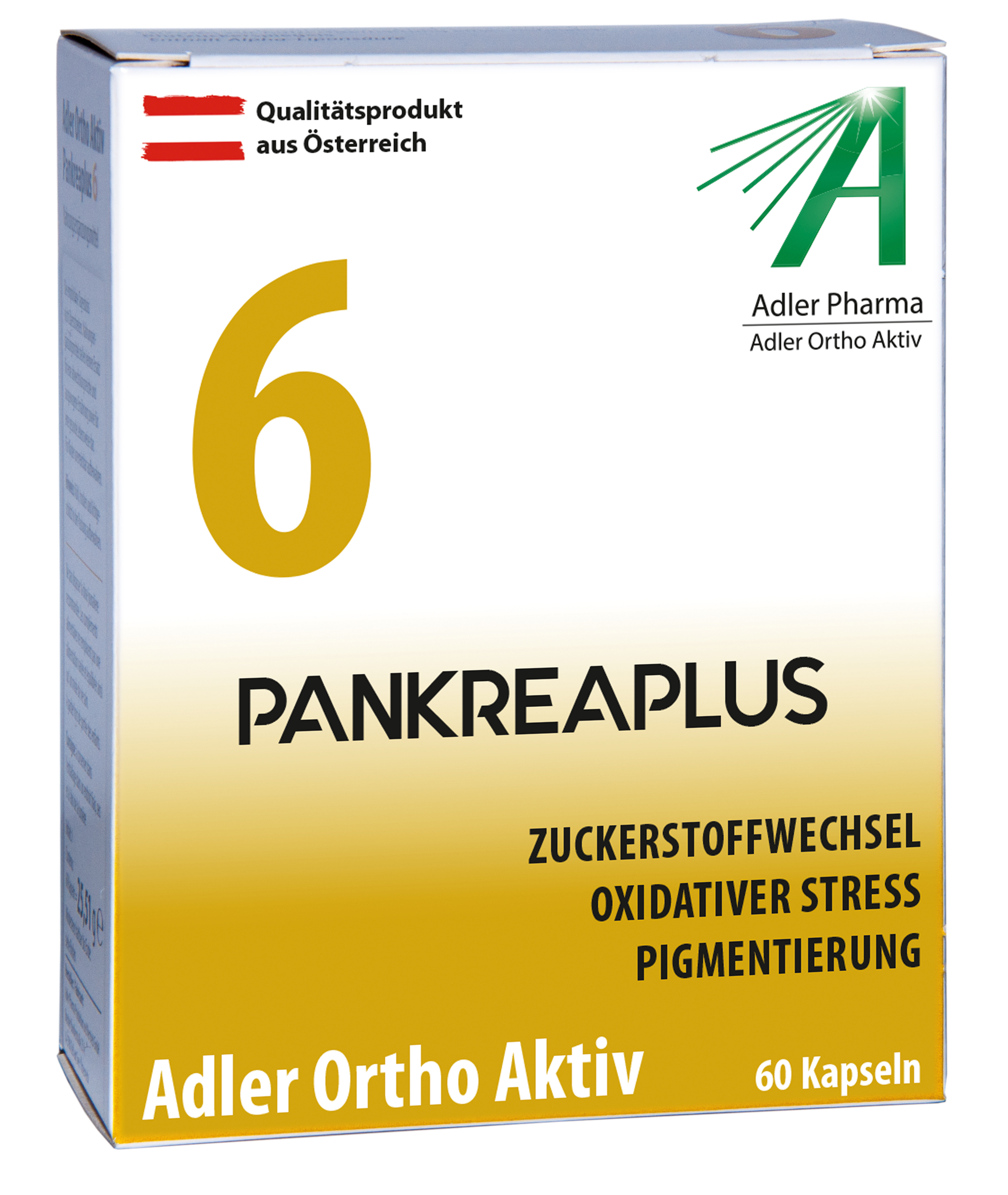 Adler Ortho Aktiv Nr. 6 Kapseln (Ernährungsphysiologische Ergänzung zu Schüßler Anwendung)