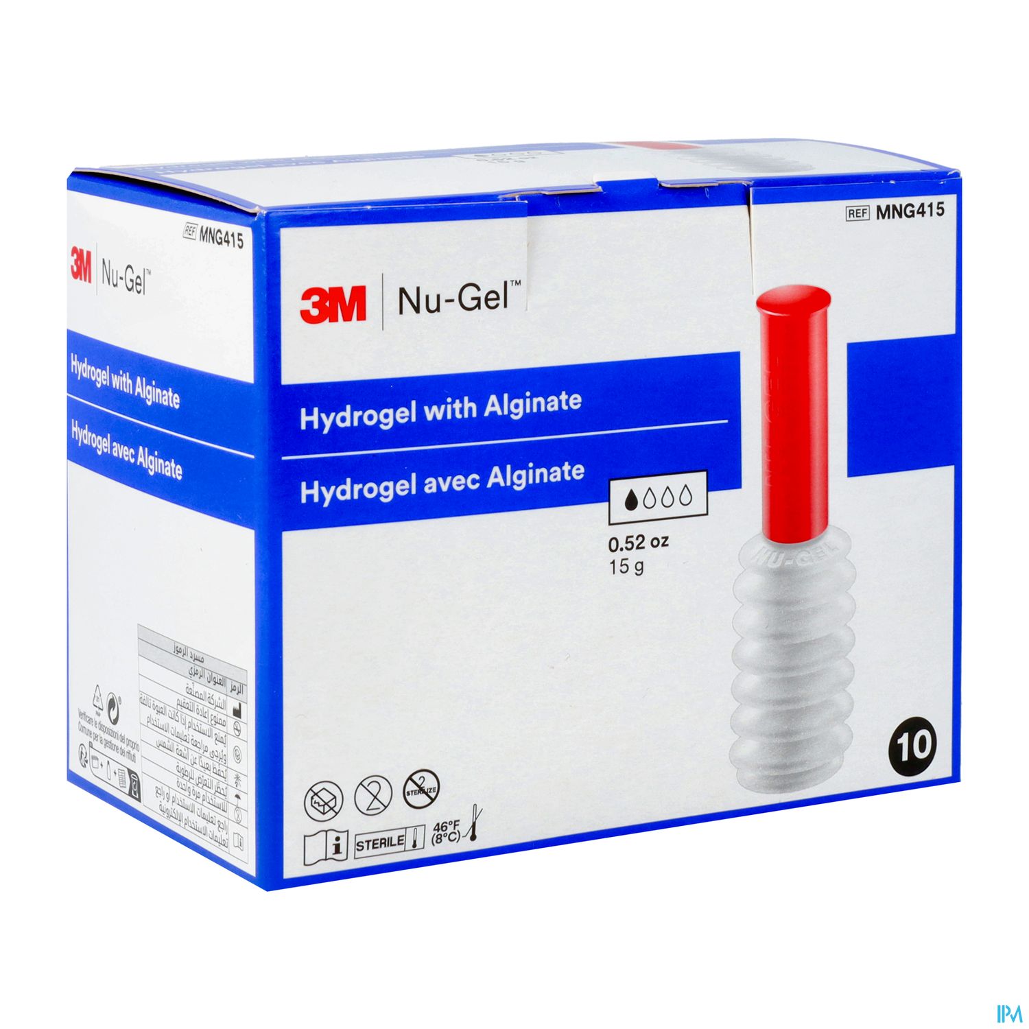 Nu-gel Interaktives Hydrogel M.alginat Mng415 15g 10st