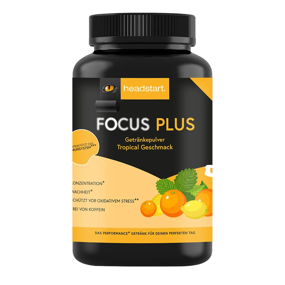 headstart focus plus Getränkepulver Tropical