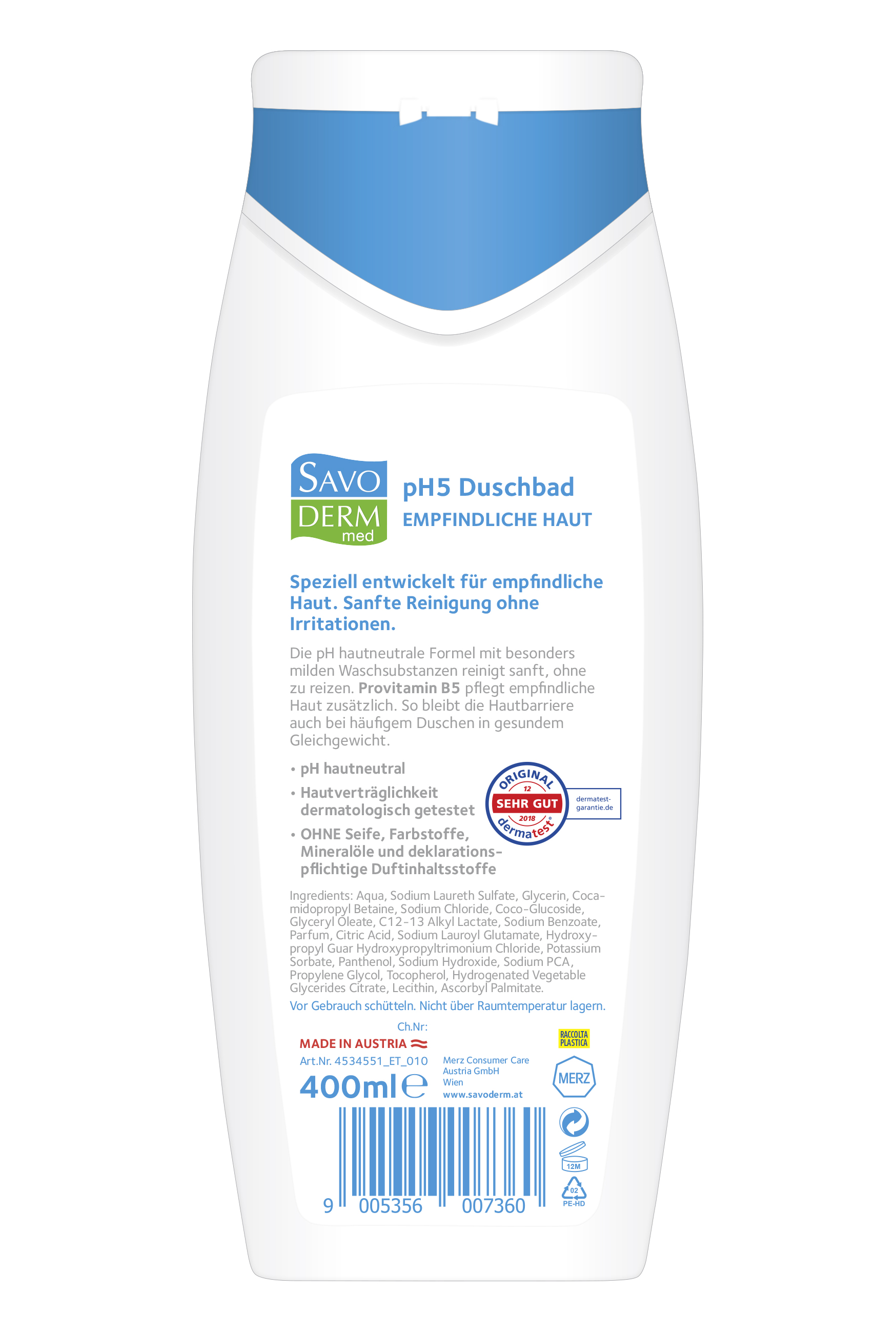 Savoderm pH5 Duschbad empfindliche Haut