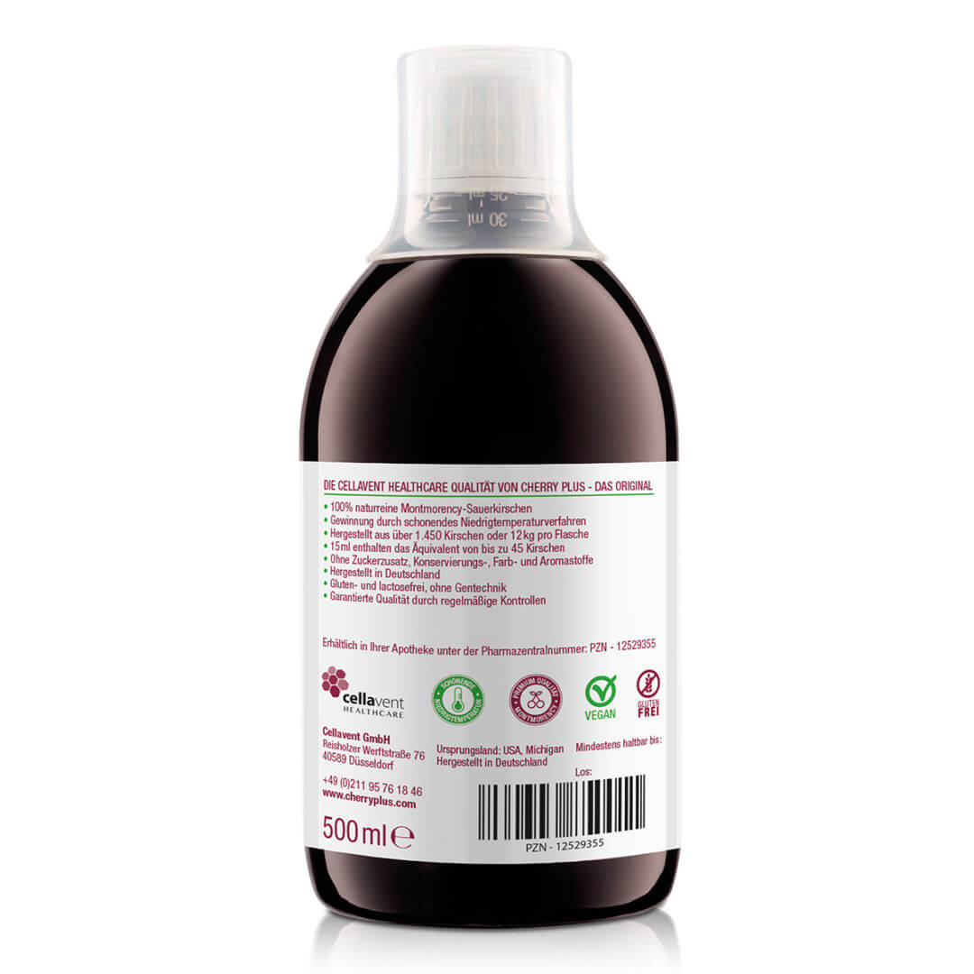 Cherry Plus Konzentrat Montmorency Sauerkirschensaft
